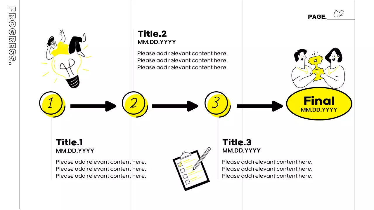 Yellow Modern Volunteer Planner Presentation