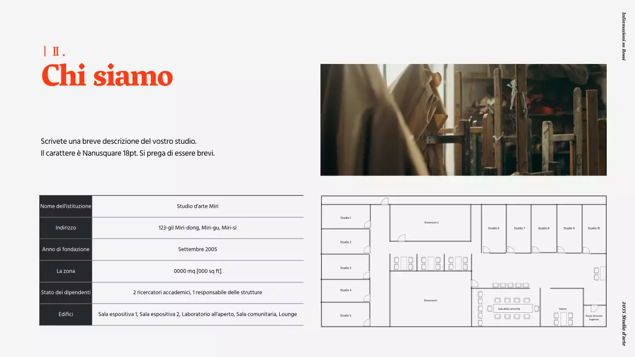 Bando per artisti in residenza presso lo Studio d'arte rosso e nero