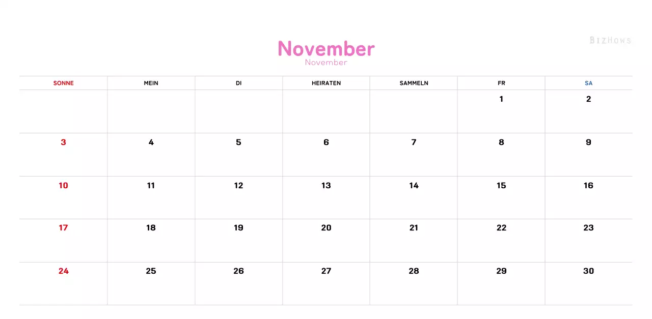 Ein warmer, illustrierter Kalender für das neue Jahr