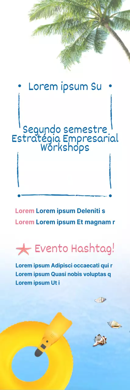 Workshops de verão
