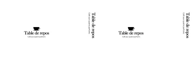 Logo d'un café au style simple et émotionnel