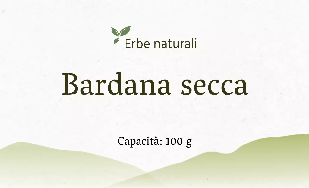 Bardana secca