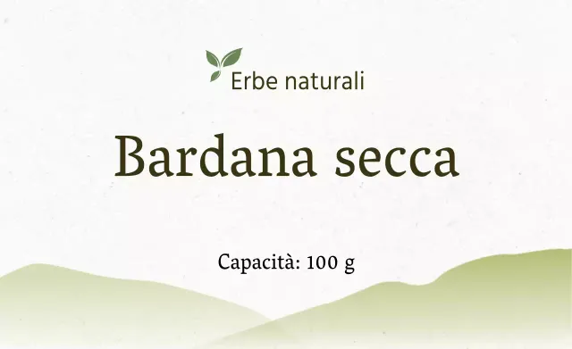Bardana secca