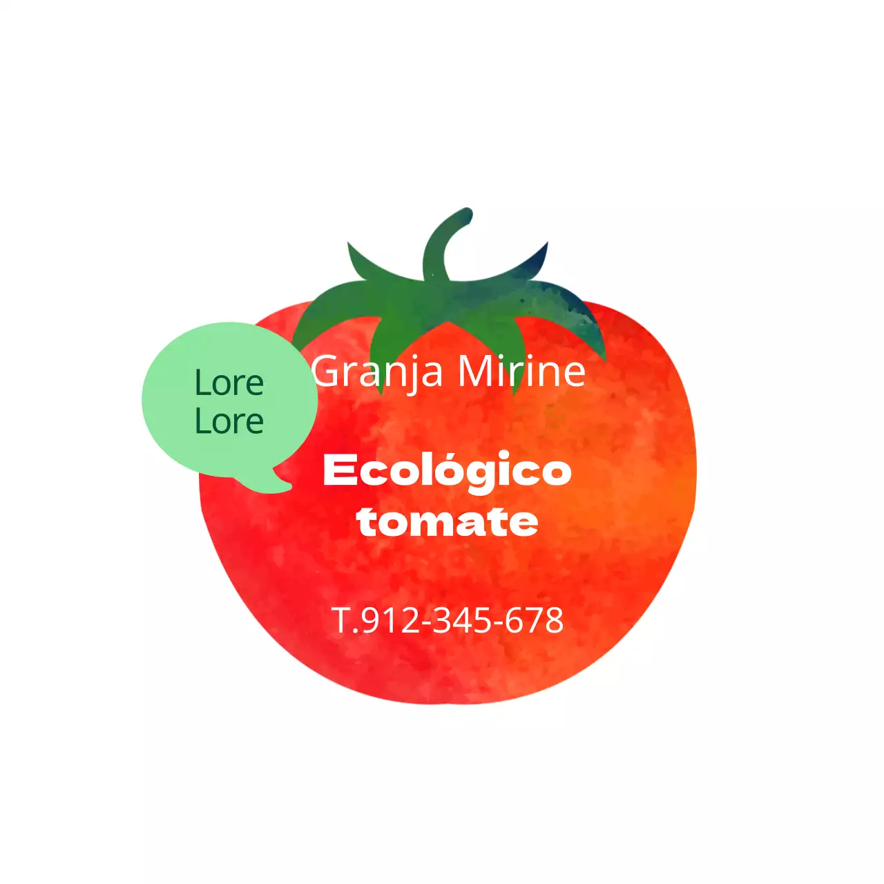 Concepto de bocadillo e ilustración de fruta