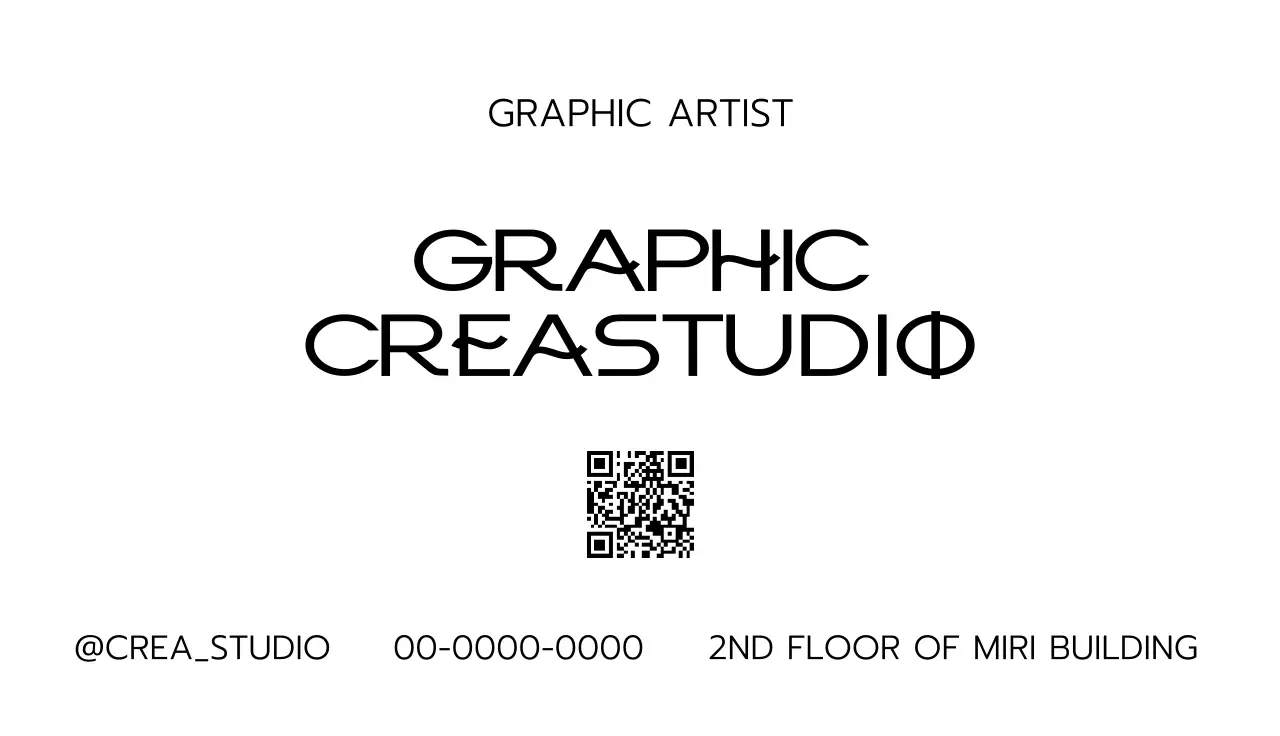 白 シンプル デザイン 名刺