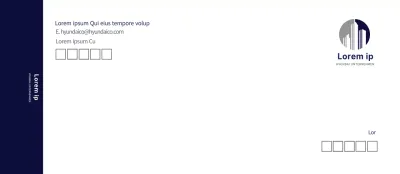 Marineblau Modern Corporate