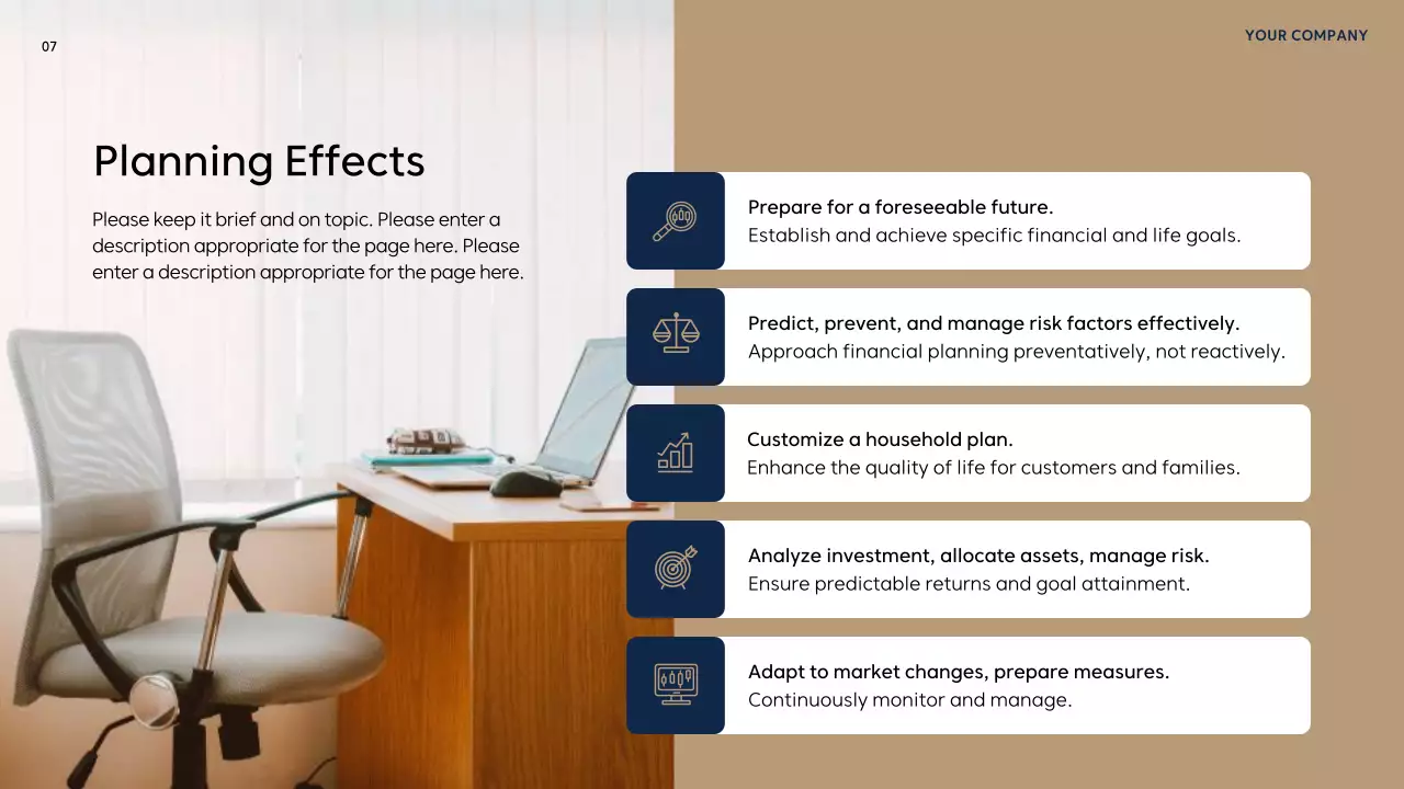 Navy Professional Finance Presentation