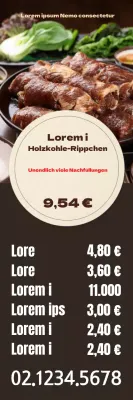 43394_Holzkohle-Rippchen Unbegrenzt nachfüllen