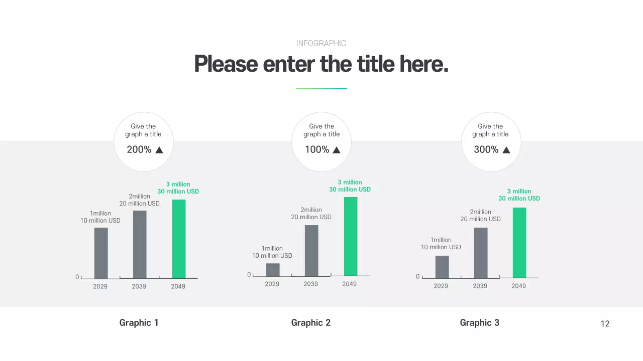 Grey Minimal Finance Report Infographic
