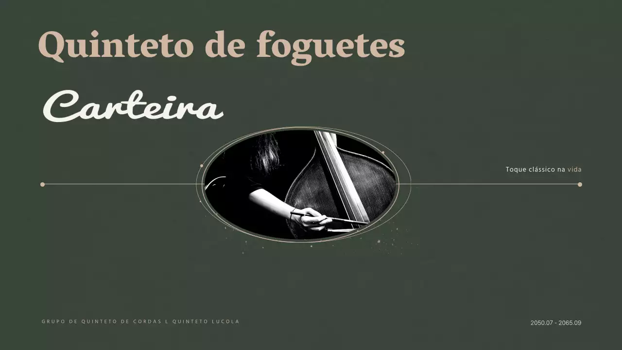 Carteira do grupo Performance em caqui