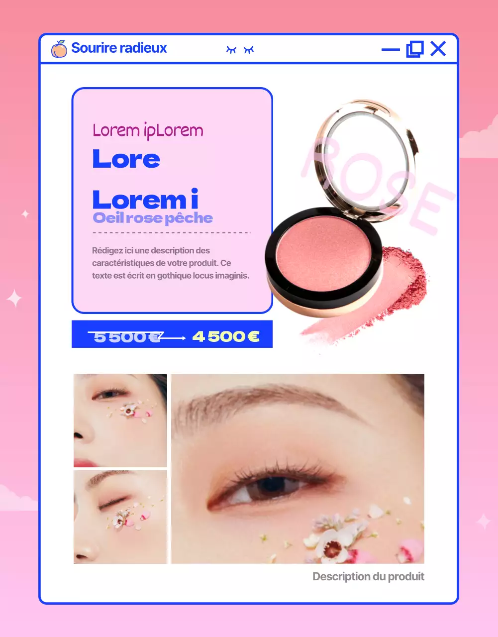 Maquillage au guacamole