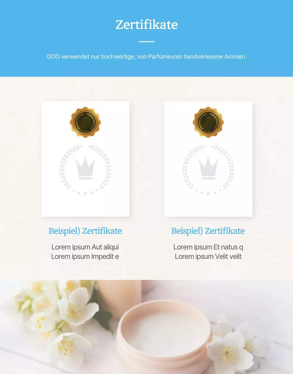 Ideen_Kosmetische Cremes