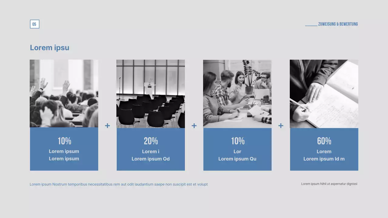 Ein pastellfarbener und subtiler College-Lehrplan