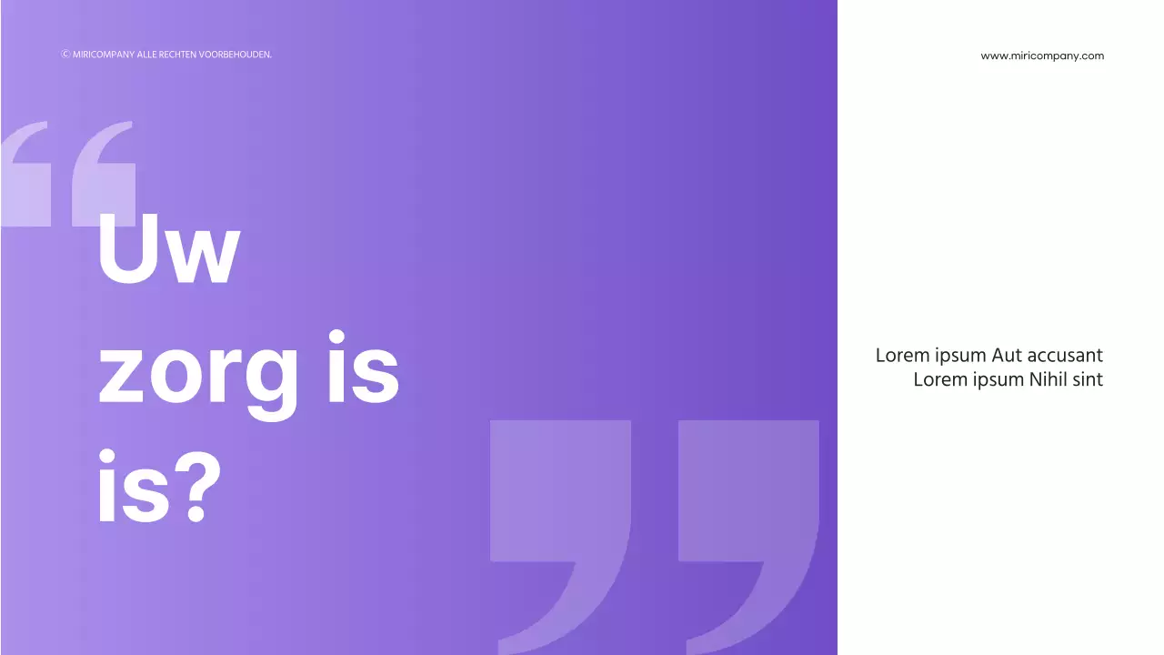 3D-vormen met een paars kleurverloop voor zakelijke presentaties