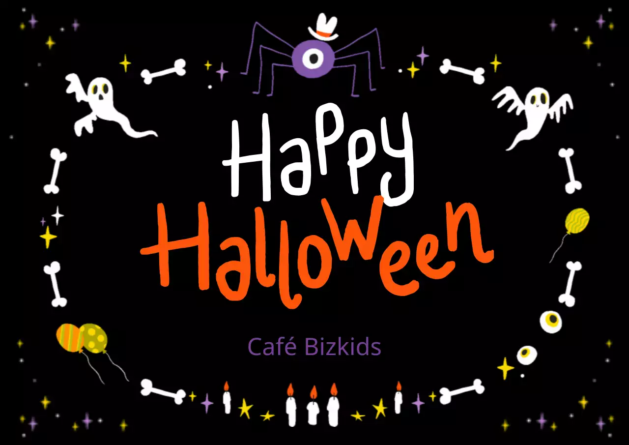 Galo de Halloween