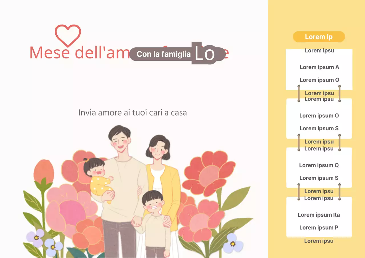 Mese dell'amore familiare