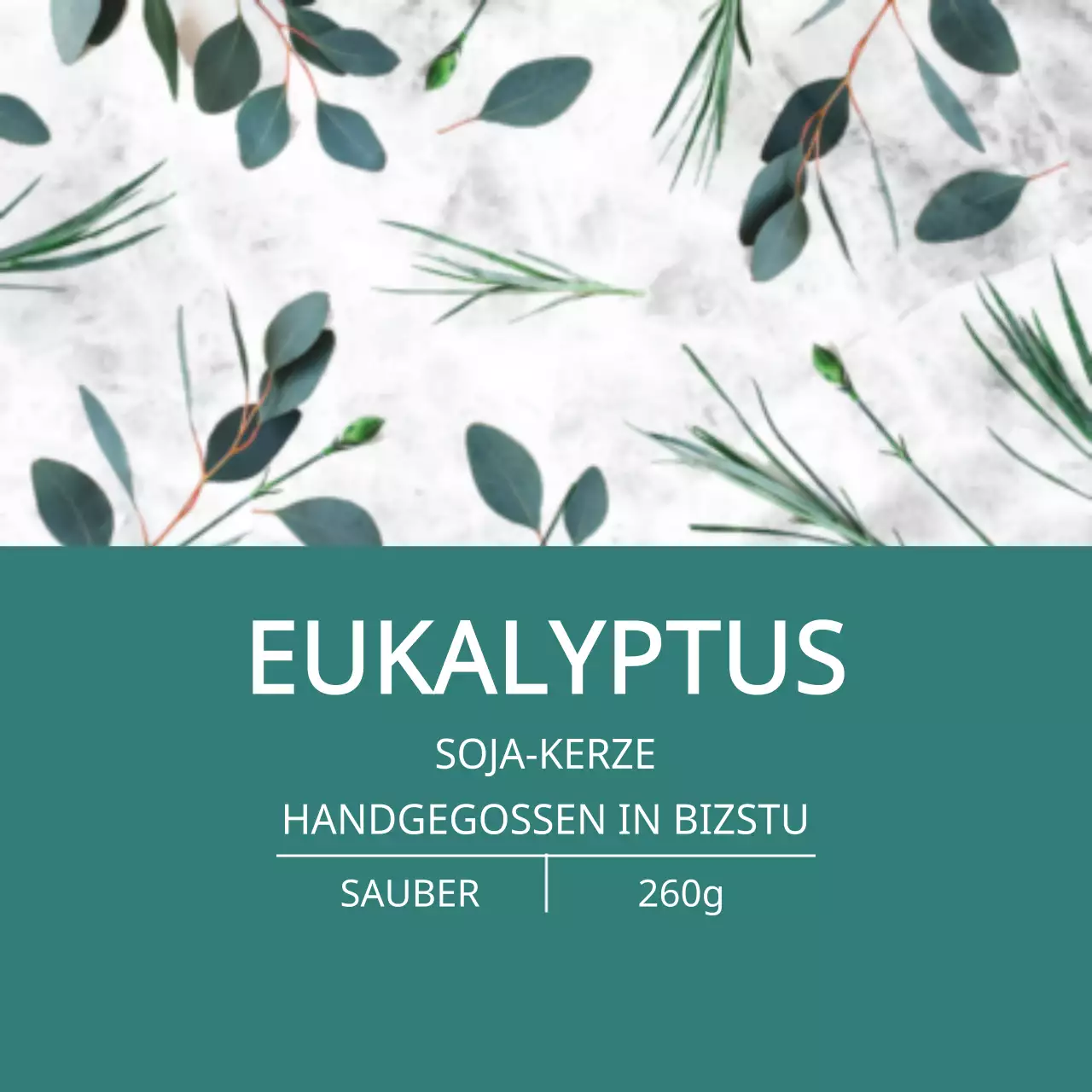 Eukalyptus-Kerze