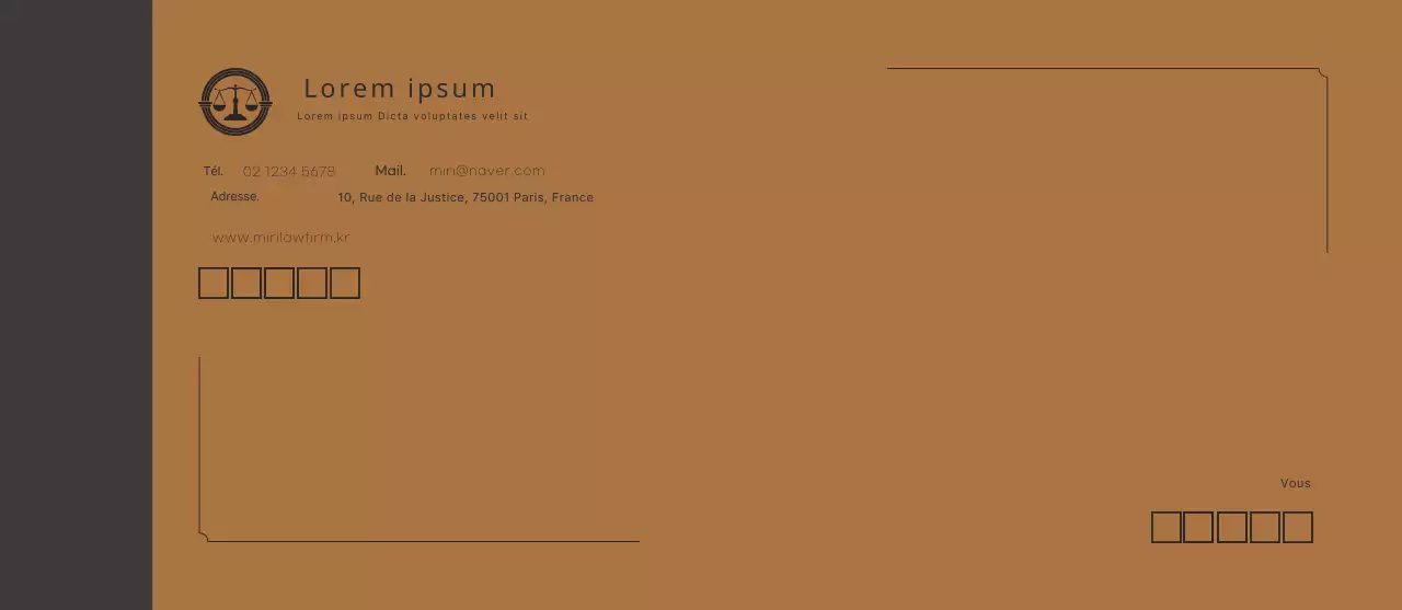 logo brun propre cabinet d'avocats