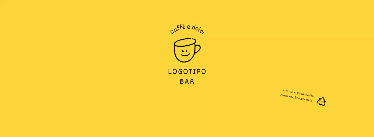 Illustrazione bianca gialla disegnata a mano