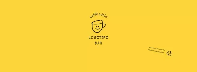 Illustrazione bianca gialla disegnata a mano