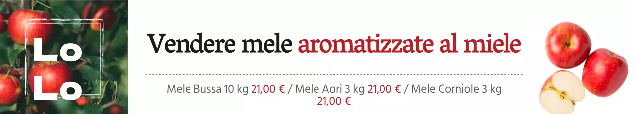 Mele zuccherate al miele