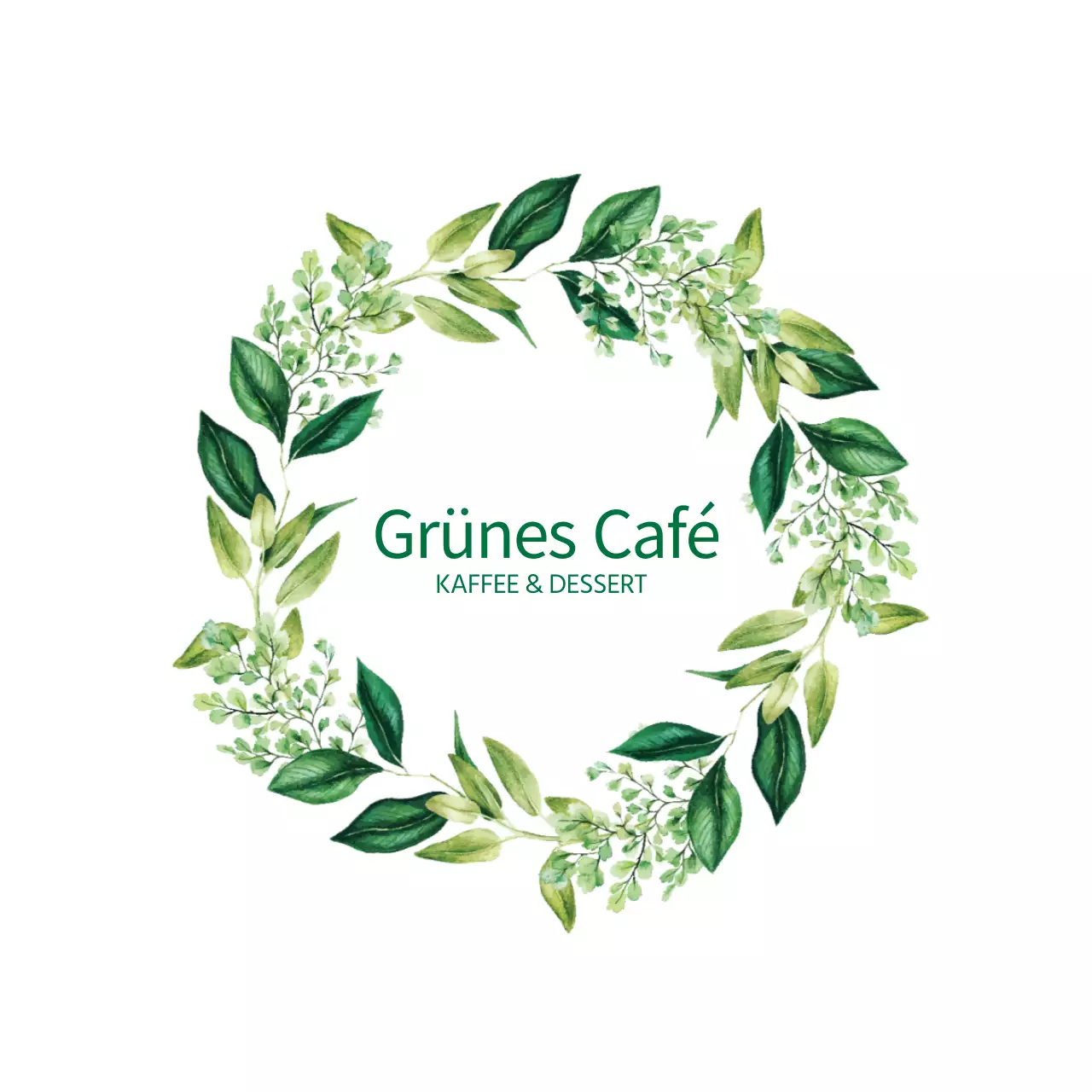 Weiße Illustration Emotional Cafe Promotion