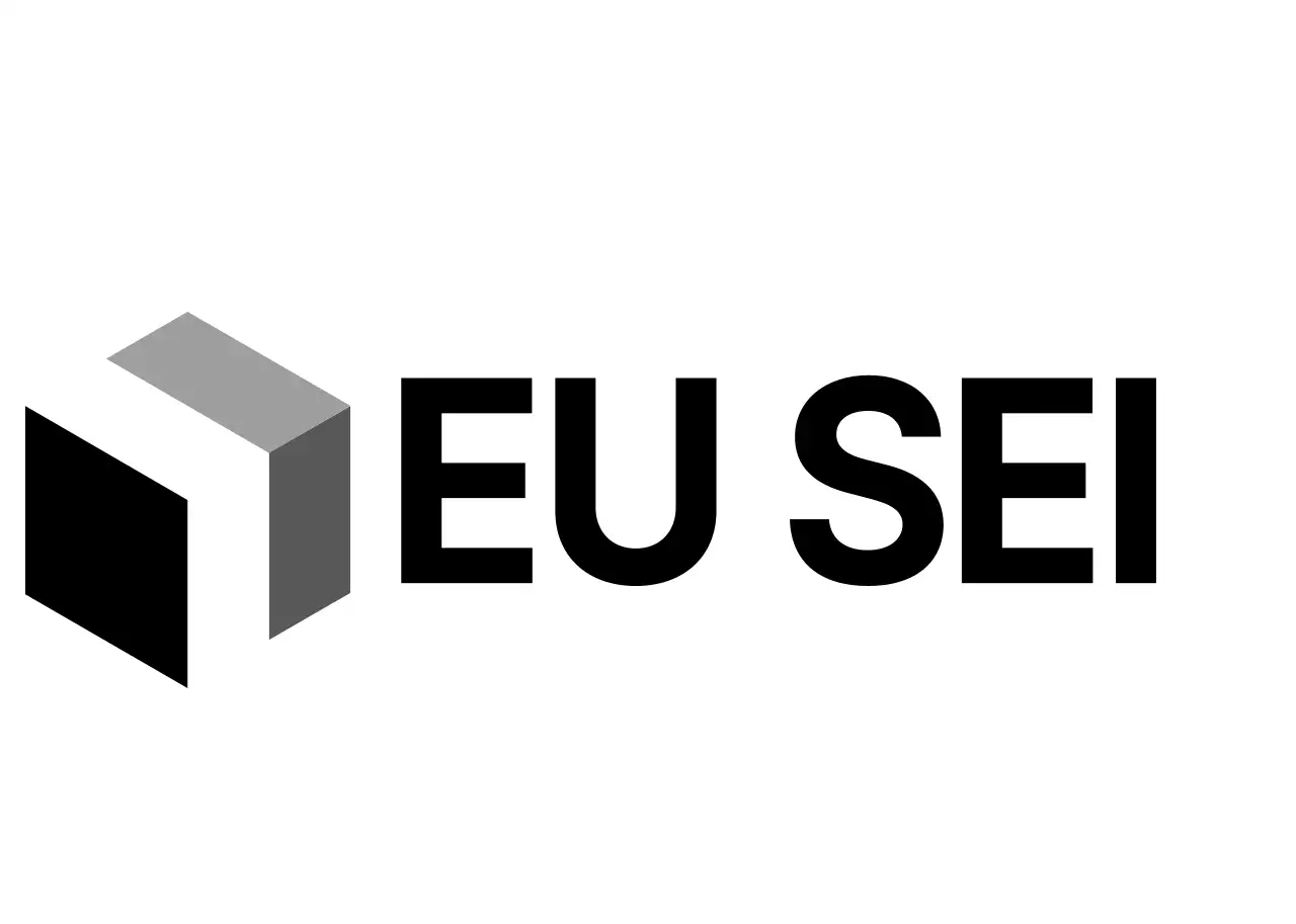 Logótipo empresarial de conceito simples em cores neutras