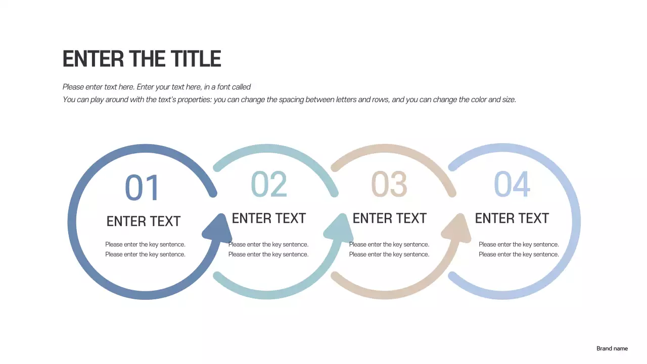Blue Minimal Business Plan Infographic