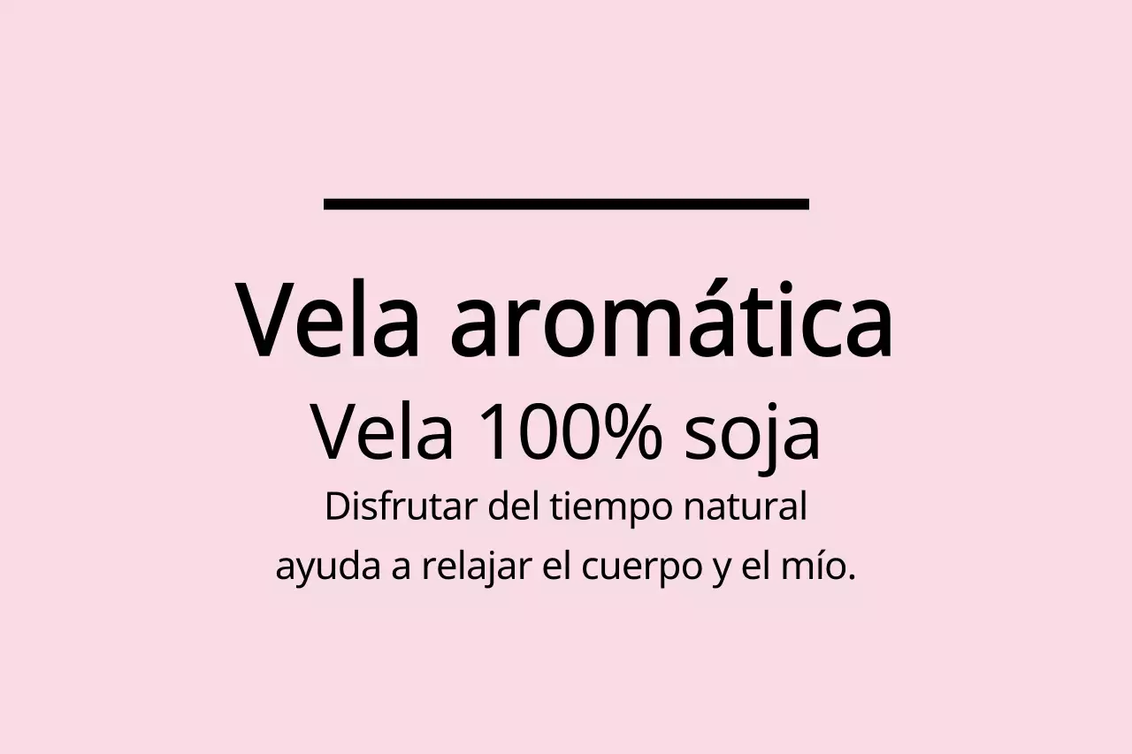 VELA 100% DE SOJA