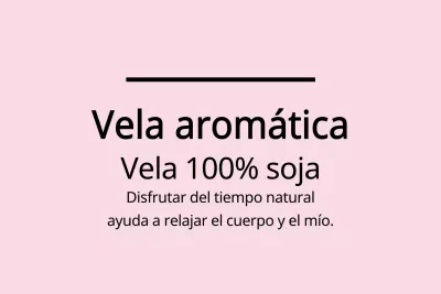 VELA 100% DE SOJA
