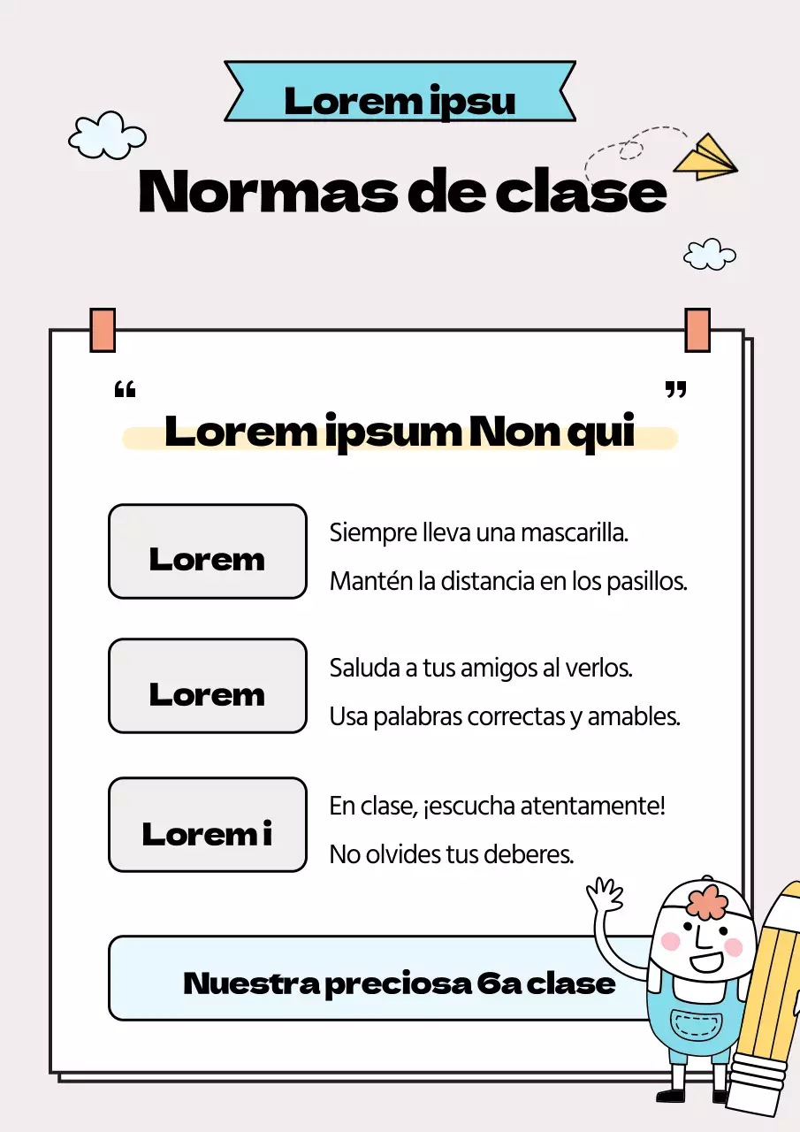 Normas de clase