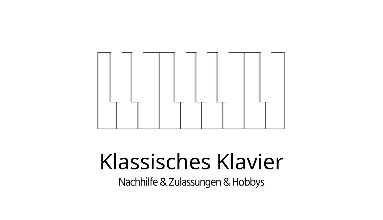 Visitenkarte der Klavierschule