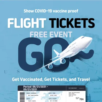 Blue Modern Travel Promotion Social Media Post