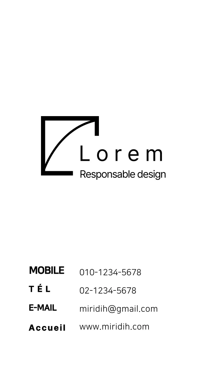 Carte de visite de Studio General