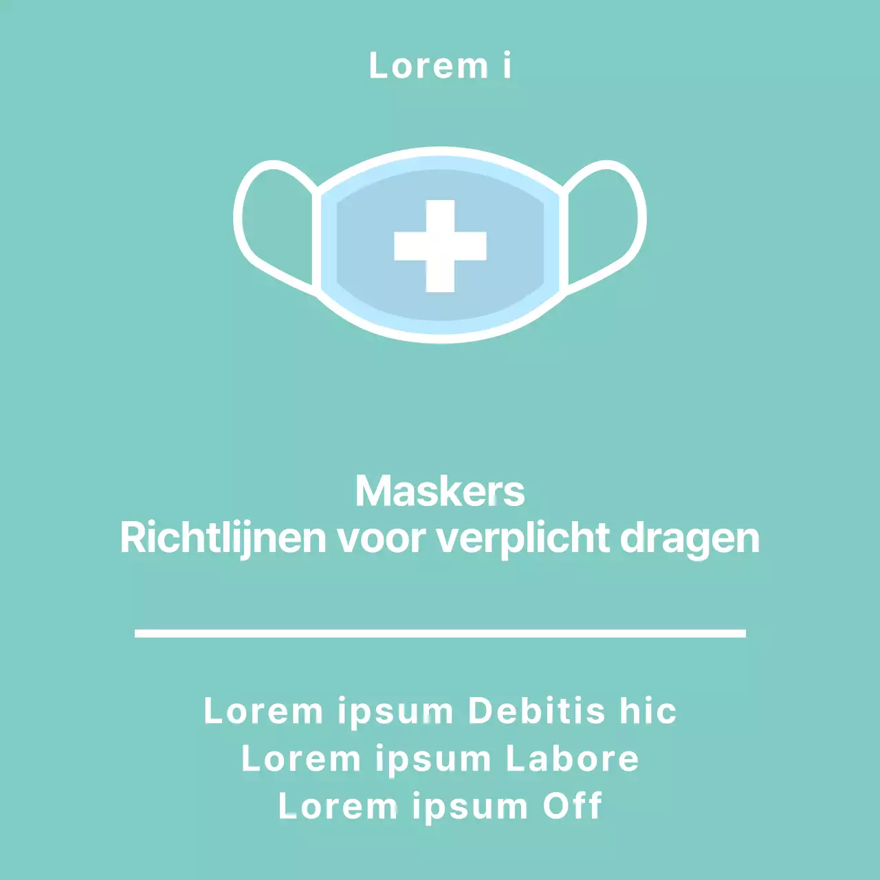 Acrylstandaard voor mintkleurig masker montage-instructies