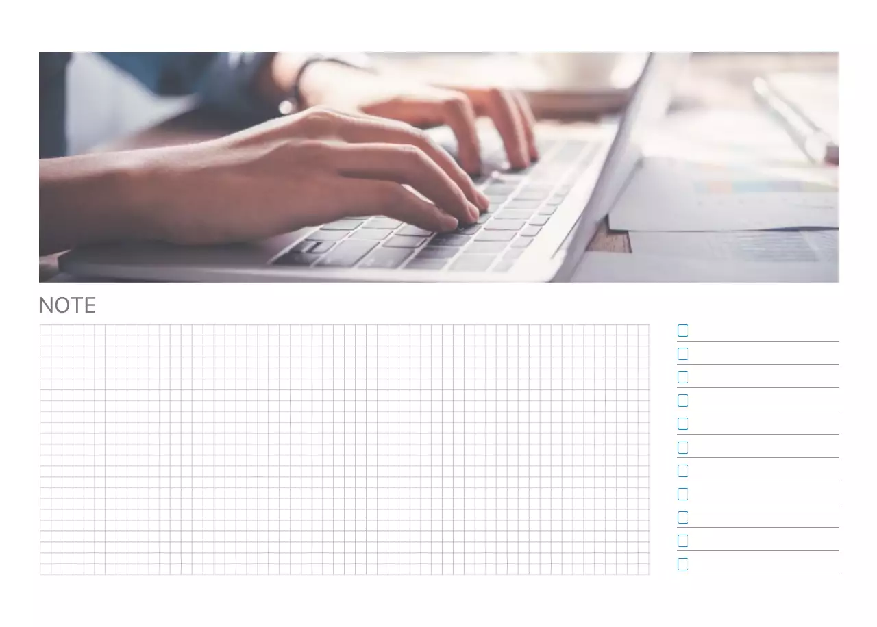 Calendrier de bureau blanc et simple