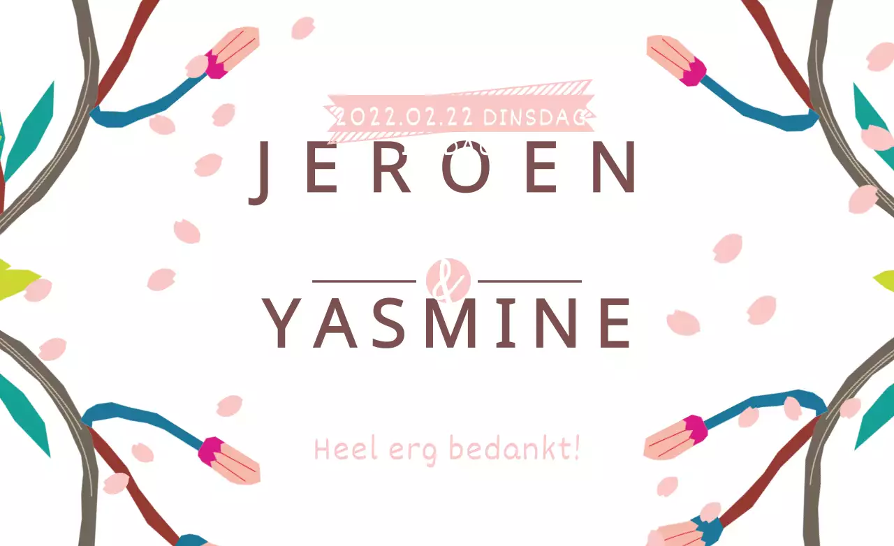 Uitnodigingen voor huwelijken