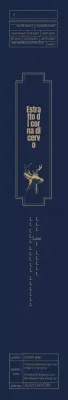 Navy Luxurious Illustrated Antler Essence