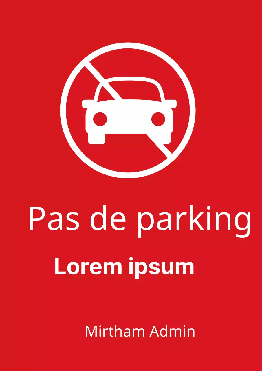 190806_Affiche de stationnement interdit