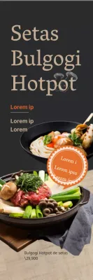 Olla caliente bulgogi de setas