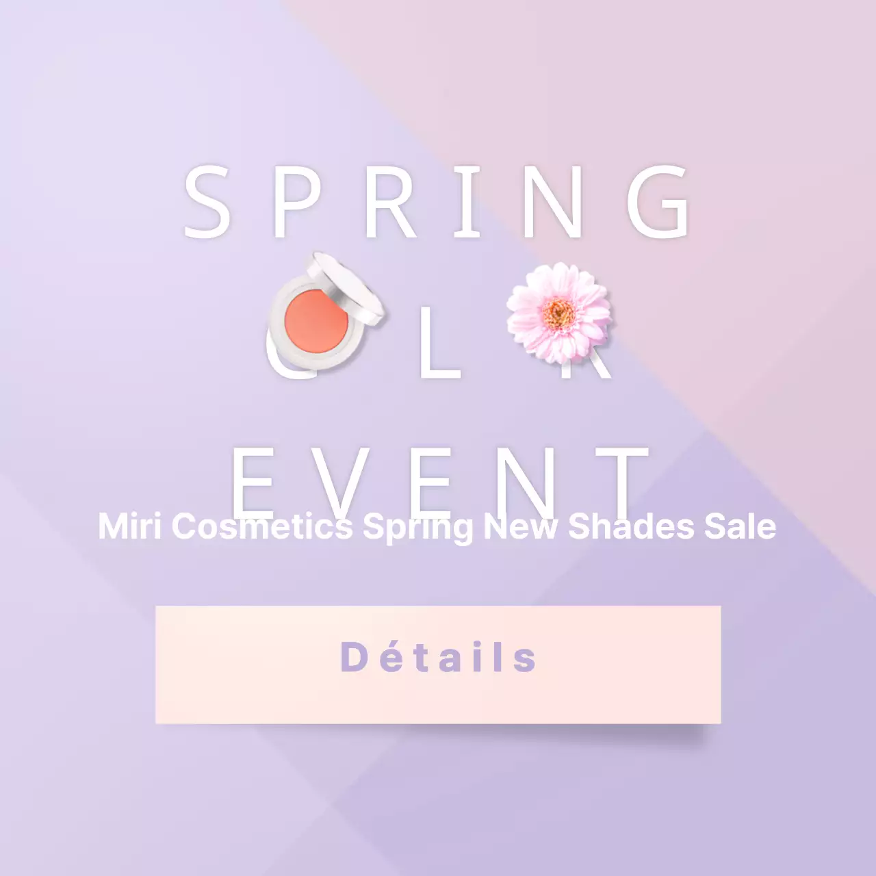 Vente de printemps_Cosmétiques