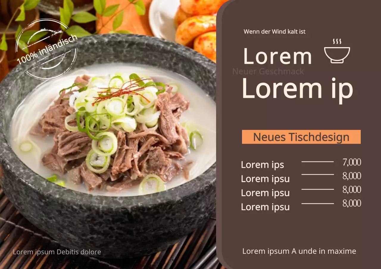 Tischtücher für Restaurants