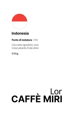 Bandiera bianca etichetta pulita caffè in grani