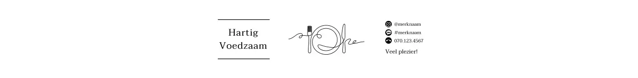 Lunchdoos met wit eenvoudig pictogram