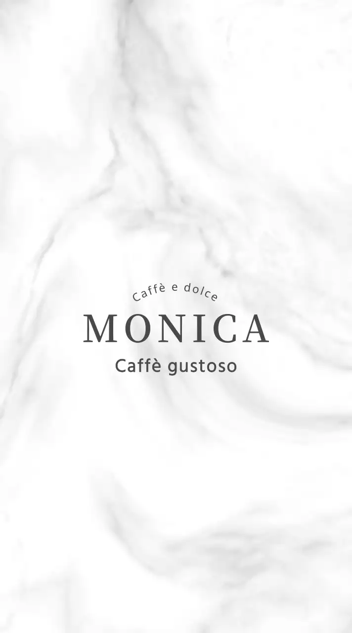 Stile semplice e pulito in nero per promuovere un caffè