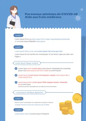 La lettre bleue d'aide financière COVID-19