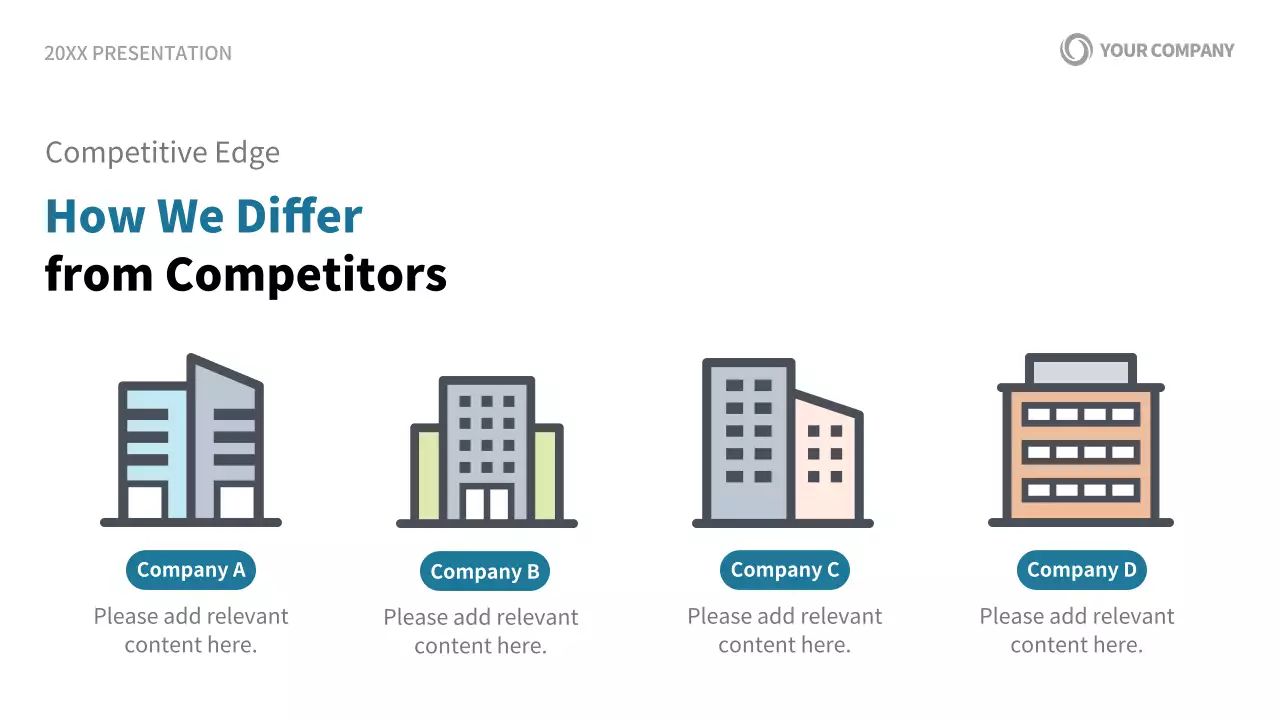 Proposal pengenalan perusahaan berwarna putih dan biru yang modern