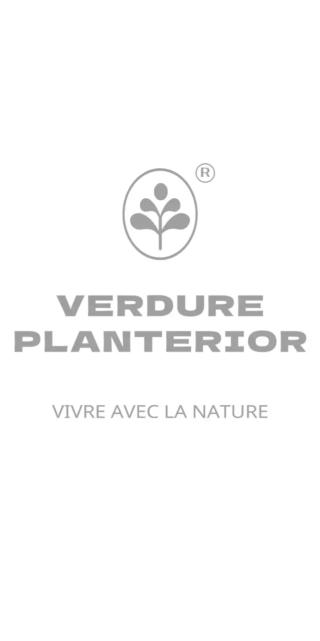 Jardinières naturelles et écologiques avec illustrations de feuilles de coton