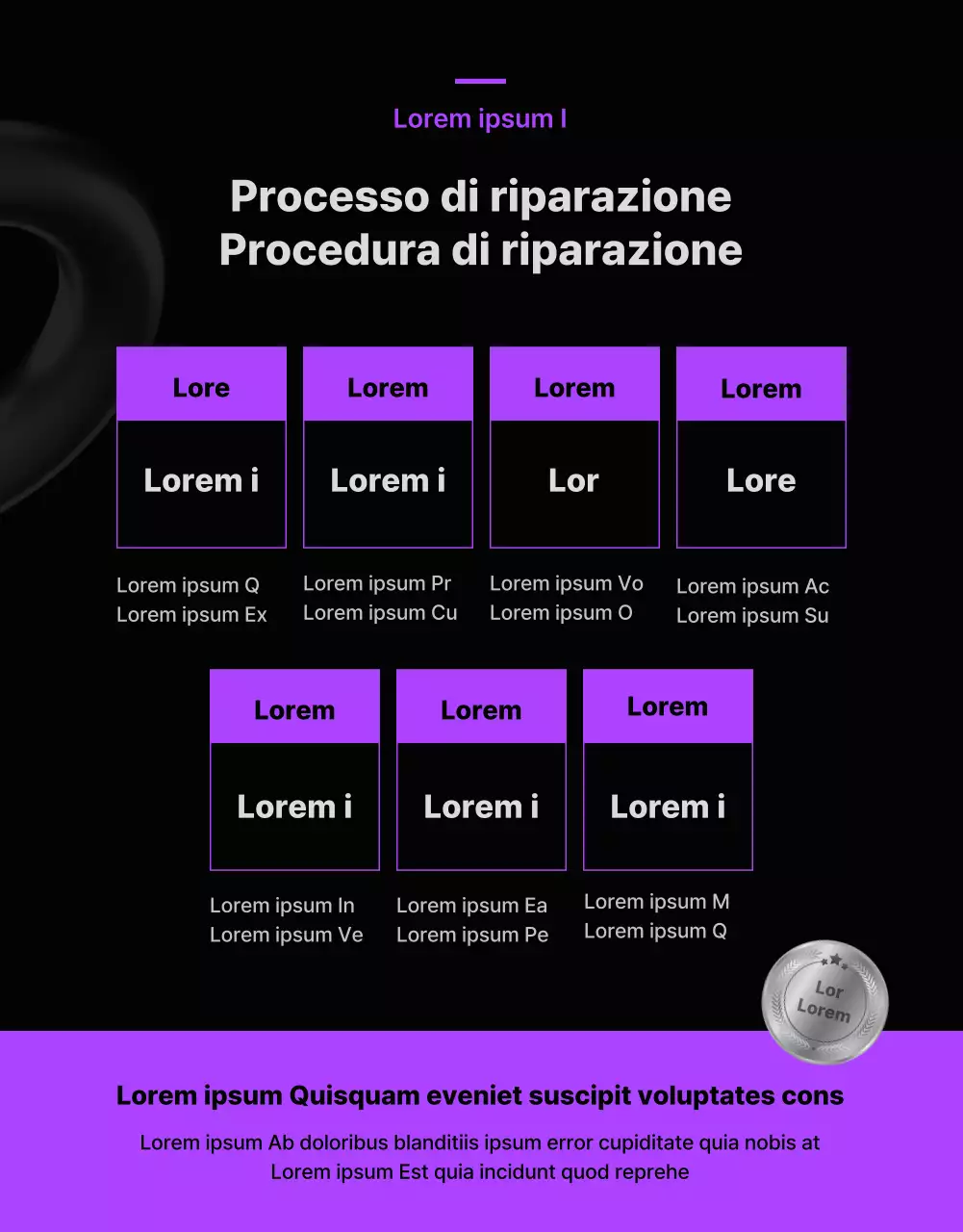 Promuovete i servizi di riparazione elettronica con i punti viola (altro)