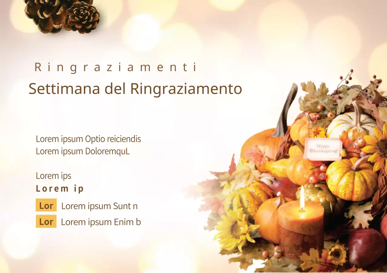 Settimana del Ringraziamento